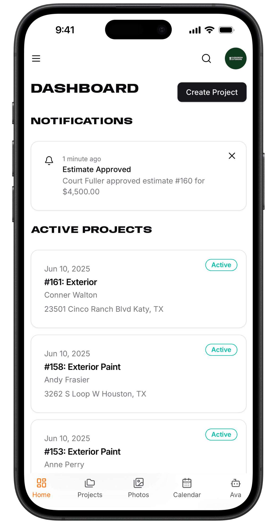 Product screenshot